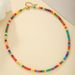 Necklace Jewelry Bohemian Style Colored Turquoise Beaded Necklace Love Mother Of Pearl Pendant Necklace For Women_ipsvogv.com