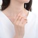 Simple Color Preserving Personality ECG Wave Irregular Ring Opening Adjustable Men's And Women's Ring Bracelet INS Style_ipsvogv.com
