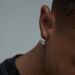 Square Diamond White Rock Sugar Earrings Hip Hop Male Full Diamond Zircon Earrings Female High Street Fashion Earrings_ipsvogv.com