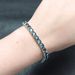 Light Luxury Green Gemstone Bracelet 3/4/5mm Tennis Chain S925 Sterling Silver Inlaid With Cultivated Green Spinel Bracelet For Women_ipsvogv.com