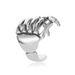 fashion personality punk style skeleton hand spine ear bone clip earrings no ear piercing ear clip ear jewelry_ipsvogv.com
