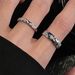 zircon Niche Men Broken Design For Women, Couple Pairing Simple And High-end, Open Mouth Ring, New Style Women, High-end, Ring,_ipsvogv.com