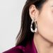 Exaggerated Twisted Geometric Copper Gold Plated Niche Design Sense High-end Minimalist Style Simple Earrings For Women_ipsvogv.com