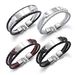 Men's Jewelry Simple And Versatile Multi Layer Braided Bracelet Men's Personality Hip Hop Smooth Engraved Bracelet Accessories_ipsvogv.com