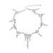 Women's Jewelry Set Fashion Exaggerated Diamond Oval Necklace Versatile Niche Design Water Drop Clavicle Chain Subculture Jewelry Y2k Necklace_ipsvogv.com