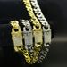 Unisex Hip Hop Trendy Cuban Chain Diamond Bracelet 20mm Spacer Necklace Men And Women Hiphop_ipsvogv.com