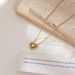 Women's Jewelry Love Necklace Commuting Versatile Design High Grade Titanium Steel Cold Style Clavicle Necklace_ipsvogv.com