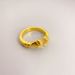 New Adjustable Brass Plated Genuine Gold Personalized Fashion With Female Small Hand Styling Finger Ring_ipsvogv.com