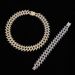 Hot Selling New Product Full Diamond Cuban Chain Trendy Hip Hop Short Thorn Necklace Jewelry_ipsvogv.com
