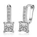 Women's Jewelry Fashion Zircon Earrings K Gold Zircon Accessories_ipsvogv.com