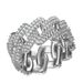 New Hip Hop Cuban Ring Micro Inlaid Zircon Men's Personalized Plated Real Gold Jewelry_ipsvogv.com