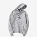 Women's Clothing autumn and winter new style hooded sweatshirt for women plus velvet student loose casual couple long sleeved tops for women_ipsvogv.com