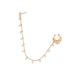 Jewelry Sweet And Cool Punk Style Piercing Jewelry Pearl Butterfly Tassel Chain Earring Nose Clip For Women_ipsvogv.com