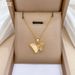 【 Titanium Steel 】 Necklace Earring Light Luxury Full Diamond Pink Butterfly Personalized Temperament Banqu Earrings_ipsvogv.com