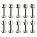 Men And Women's Jewelry Titanium Alloy Internal Tooth Lip Nail Basic Flat Bottom Spiral G23 Titanium Lip Nail Internal Thread Ball Cone Ear Nail_ipsvogv.com