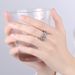 Japanese Korean Rose Gold Hollow Heart Opening Adjustable Women's Fashion And Elegance Index Finger Ring Trendy_ipsvogv.com