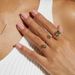new Products Dedicated To S925 Silver Green Moss Ring Water Grass Agate Ring Noble_ipsvogv.com