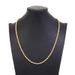 gold For Men Gold Plated 6mm Fried Dough Twists Necklace Mixed Batch_ipsvogv.com