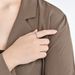 Ins simple natural bamboo titanium steel female ring ring fashion high end elegant temperament commuting wear jewelry_ipsvogv.com
