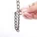 Double Loop Stainless Steel Dog Chain Metal P Chain Collar Stainless Steel P Chain Dog P Chain Dog Collar_ipsvogv.com