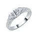 Silver Moissanite Ring Horus Eye Guardian Couple Ring Silver Ring Horse Eye_ipsvogv.com