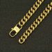 Hip hop Simple Smooth Cuban Chain Men's Fashion Trendy Street Bracelet 9mm Width_ipsvogv.com
