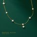 Silver Clover Necklace For Women 2022 Trendy New Ins Cool Style Clavicle Long Tassel Neck Chain_ipsvogv.com
