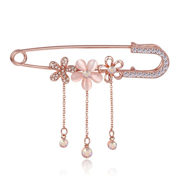 Korean style fashion sweet corsage pin bow brooch fashion women's scarf buckle_ipsvogv.com