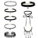 2019 Gothic Style Choker Lace DIY Necklace Set_ipsvogv.com