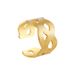 Women’s Jewelry Set Fashion New Fashion Personality Design Niche Copper Ferry Open Ring Gold Plated Geometric Versatile Hand Jewelry Simple_ipsvogv.com