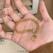 Italian Hollowed Out Milanese Lace Bracelet With Female Niche Design, Micro Inlaid Strap, Wrist Chain_ipsvogv.com