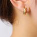 Women’s Jewelry Set Fashion Hot Selling Copper Plated Real Gold Earrings Light Luxury Niche Six Pointed Star Zircon Earrings Versatile Earrings_ipsvogv.com