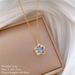 】 Colorful 【 Stars Fashion Light Luxury Temperament Gorgeous Full Diamond Necklace Women's Versatile Clavicle Chain 【 】_ipsvogv.com