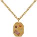 Full Body 【 Titanium Steel 】 Square Star Galaxy Furnace Real Gold Necklace Female Ins Internet Celebrity Clavicle Chain 【 】_ipsvogv.com