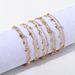 Wind Interval Bead Chain Love Double Layer Bracelet High Grade Women's Stainless Steel Handmade, Small Style Charm_ipsvogv.com