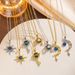 Titanium Steel Planet Starry Sky Colorless Necklace For Women's Fashion, Personalized, Versatile, And High End Collar_ipsvogv.com