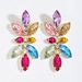 Light luxury style full diamond earrings fashionable personality color rhinestone earrings high grade alloy earrings batch_ipsvogv.com