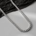 Hip Hop Cuban Necklace For Men And Women Single Row Inlaid Diamond Punk Versatile Personality Tennis Chain Jewelry_ipsvogv.com