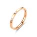 Korean Version Of Light Luxury And Trendy With Diamond Inlay, Fadeless Titanium Steel Zircon Women's Tail Ri, Joint_ipsvogv.com