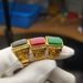 Vietnam Sand Gold Plated With Jade Marrow Open Mouth Men's Color Preserved Emerald Ring_ipsvogv.com