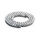 Hip Hop Tennis Chain Alloy Rhinestone Necklace 4mm Multi-Length Cuban Link Jewelry For Men & Women_ipsvogv.com