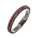 Men's Jewelry Leather Cord Bracelet Fashion Braided Leather Stainless Steel Bracelet Natural Stone Beaded Bracelet_ipsvogv.com