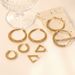 Women's Jewelry Simple Personality Steel Beads, Stainless Steel Cross Border Jewelry, Stall Earrings, High End Hoop Earrings_ipsvogv.com
