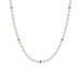 Trendy Men And Women Hip Hop Titanium Steel Shell Bead Double Layer Sweater Chain Versatile Couple Accessories Street Dance 4 Same Necklace_ipsvogv.com