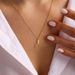 new A Z heart shaped hollow English letter necklace female creative stainless steel love pendant necklace_ipsvogv.com
