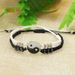 Alloy Tai Chi Woven Bracelet Couple Set with Diamond Woven Bracelet_ipsvogv.com