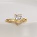 Temperament Luxury Double Layer Ring Female Love Zircon Retro Versatile Ring_ipsvogv.com