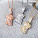 Hip Hop Pendant Character Cartoon Avatar Jesus Men's Necklace_ipsvogv.com