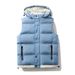 Couples High-quality Autumn And Winter New Style Small Fresh Slimming Style Color Matching Hooded Men's Vest Men's Fashion_ipsvogv.com