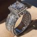 Ring Shining Cross Wedding Engagement Women's Ring_ipsvogv.com
